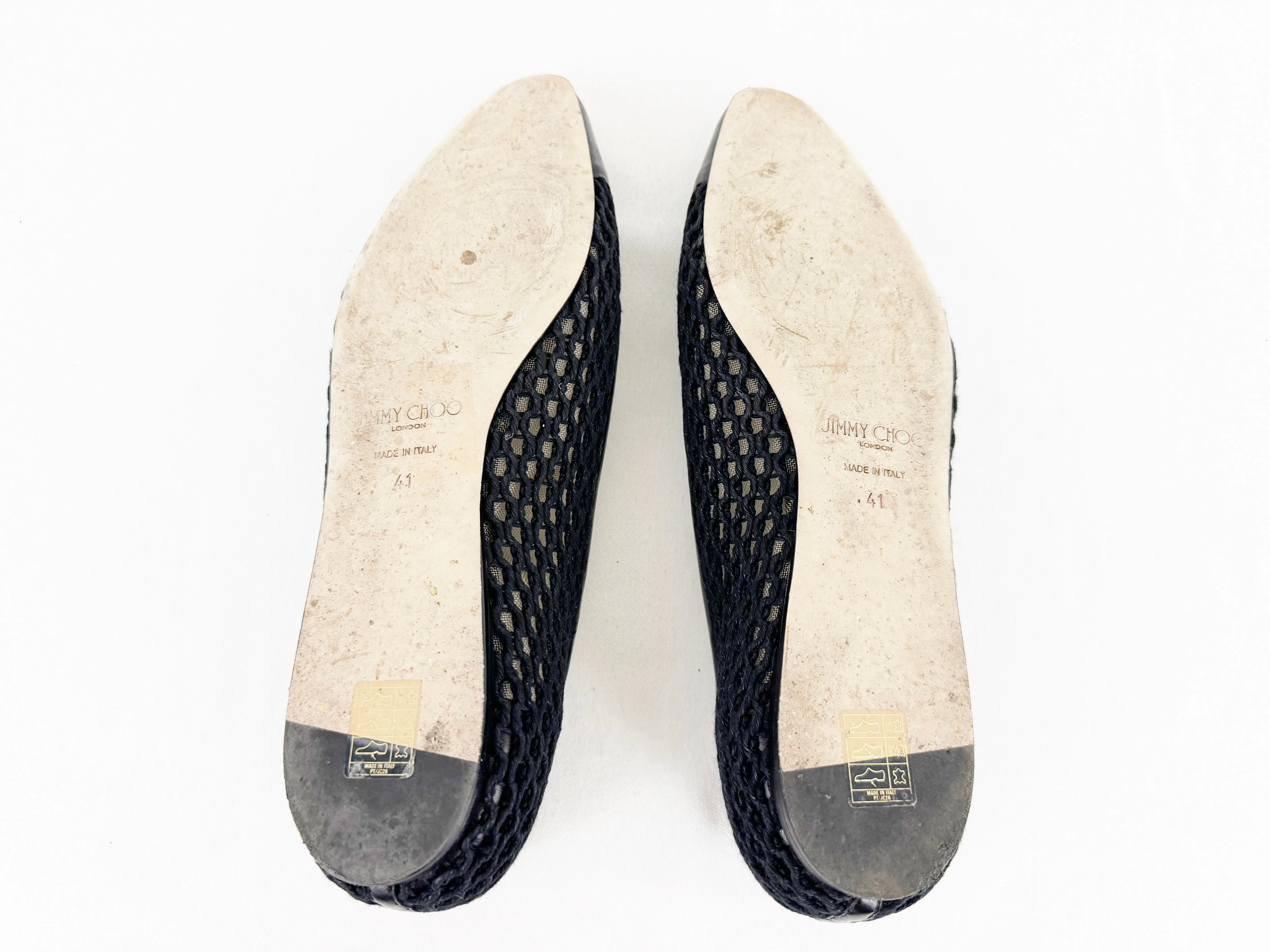 Jimmy Choo Netted Flats Size 11