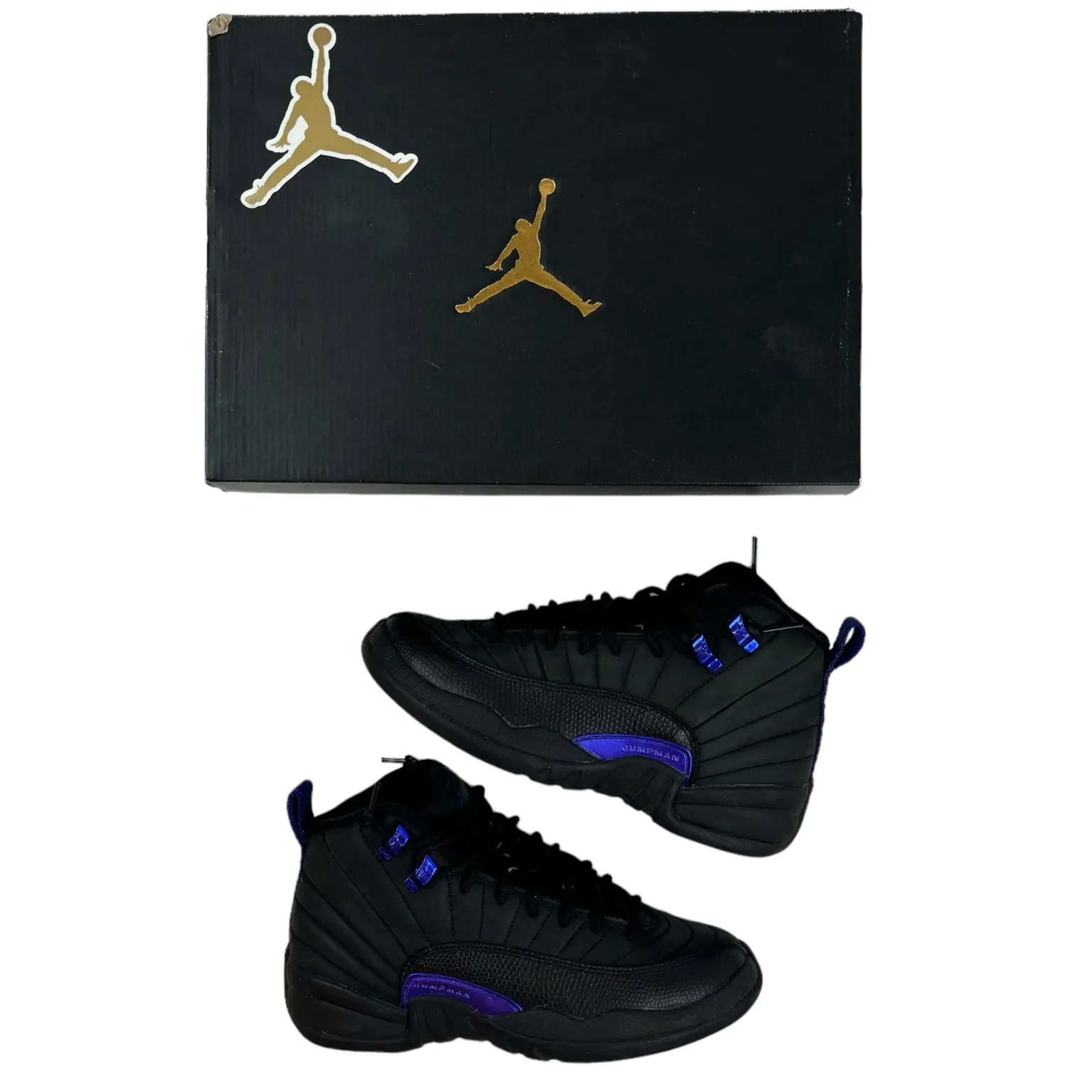 Jordan 12 Black Dark Concord (Used)