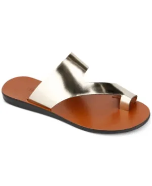 Kenneth Cole Women's Palm Sandal, Light Gold, 6 M US