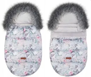 Lavender Garden Baby  Footmuff Collar Stroller Pushchair Sleeping Bag Husky Warm