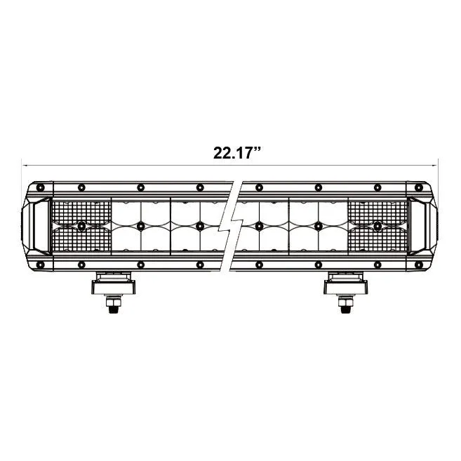 LED Bar 22" Dual Row