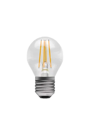 LED Filament Round 4W Clear ES 2700K