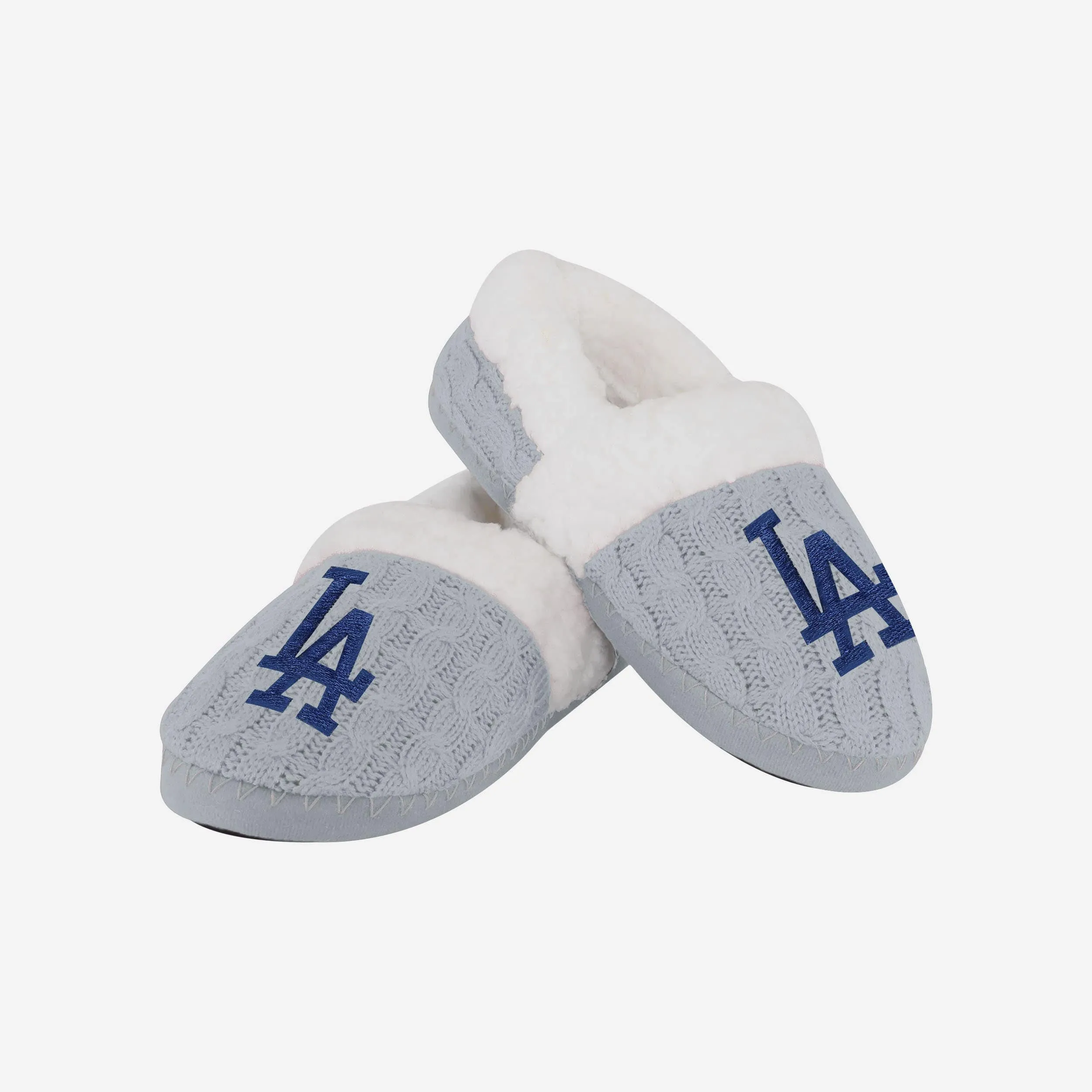 Los Angeles Dodgers Womens Team Color Moccasin Slipper