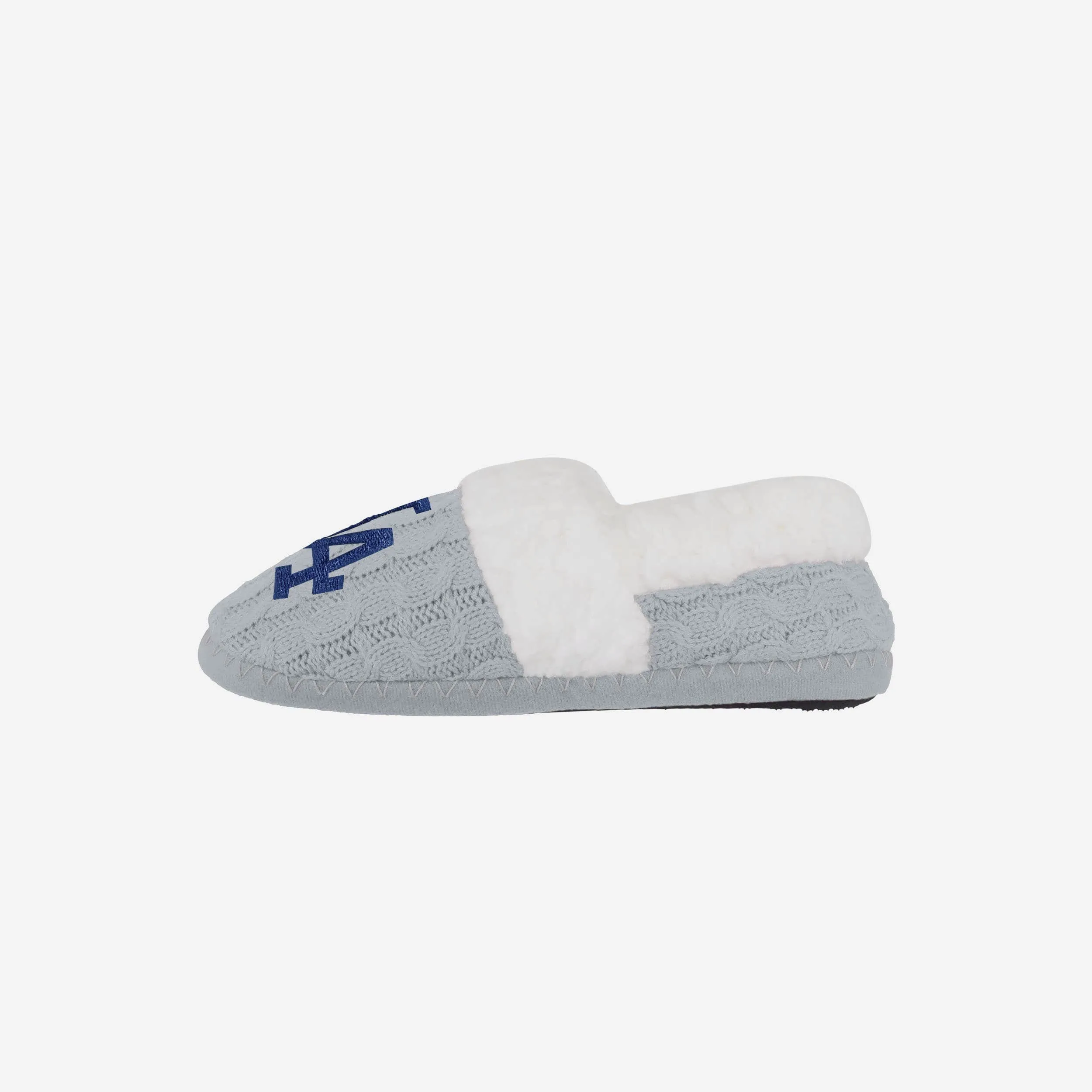 Los Angeles Dodgers Womens Team Color Moccasin Slipper