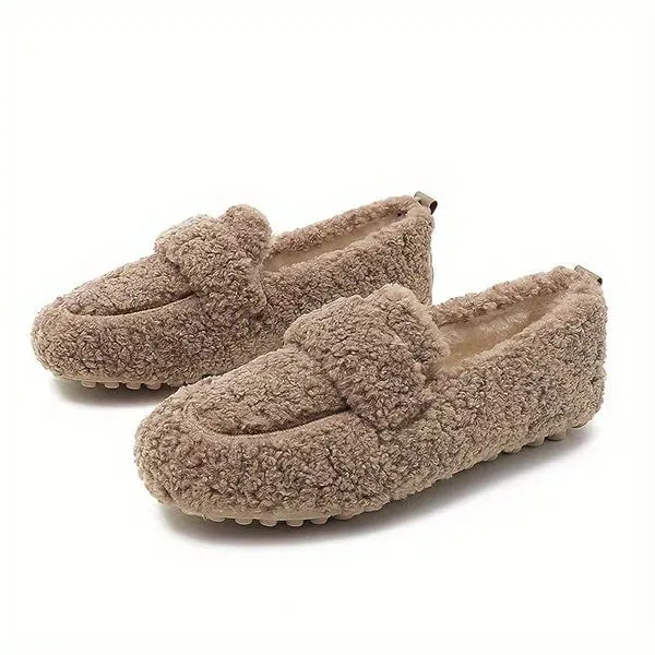 LuxeFur | Pluche Mocassin Slippers