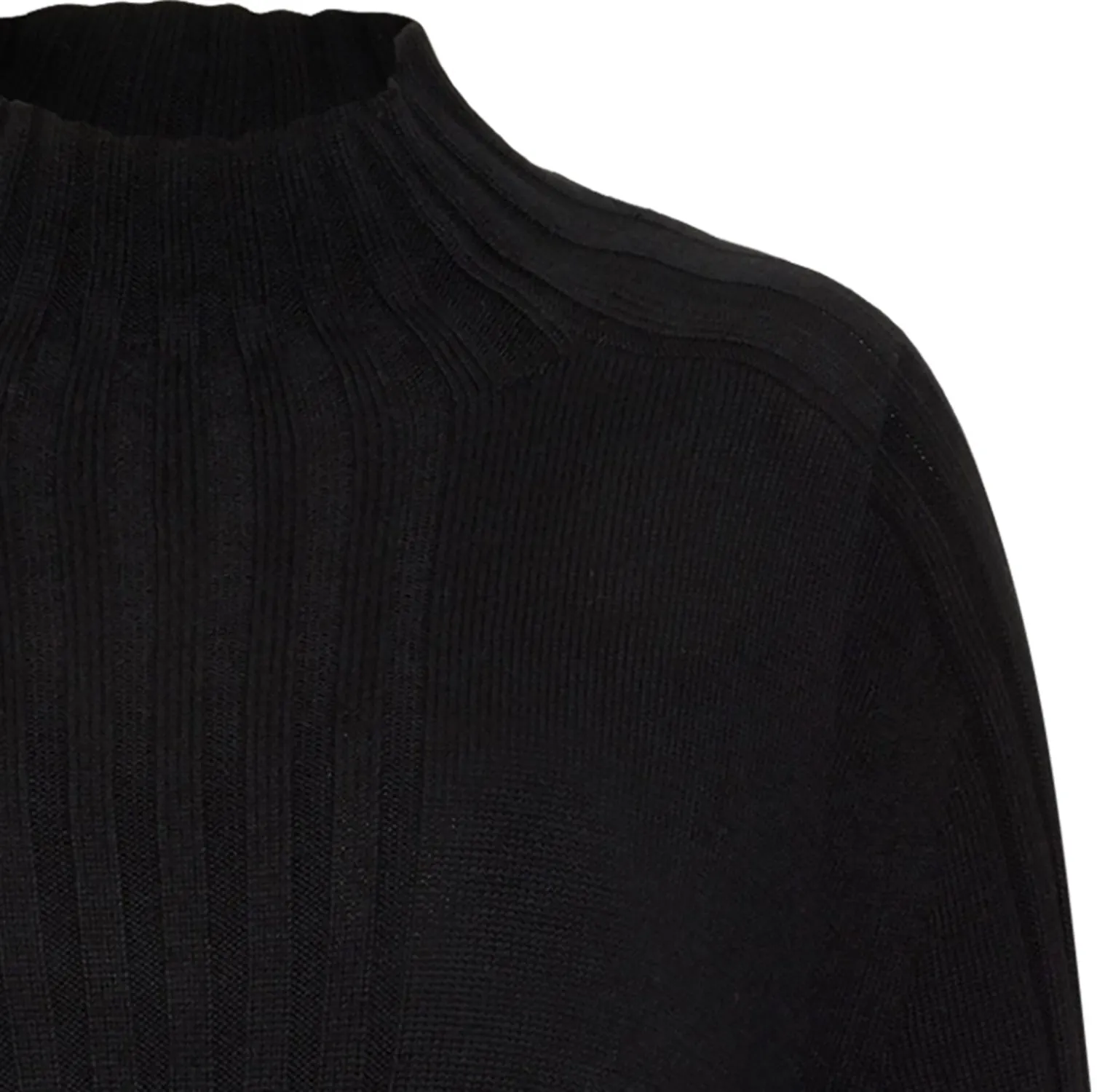 Mansted Ruta Funnel Top in Black