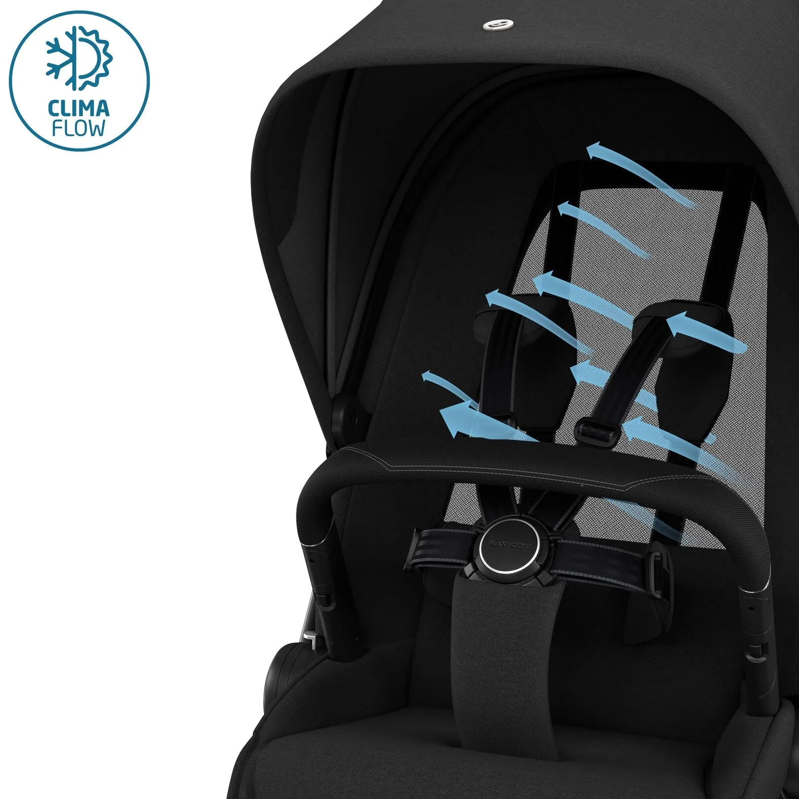 Maxi Cosi Fame Premium Travel System Bundle With Accessories, Pebble 360 Pro2 Car Seat and ISOFIX Base - Twillic Black