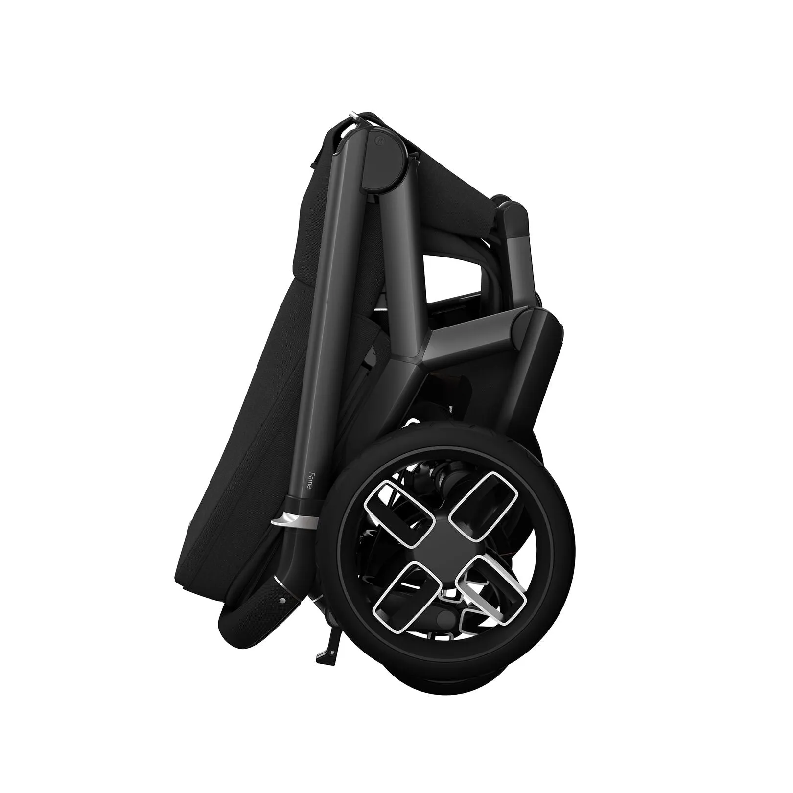 Maxi Cosi Fame Premium Travel System Bundle With Accessories, Pebble 360 Pro2 Car Seat and ISOFIX Base - Twillic Black