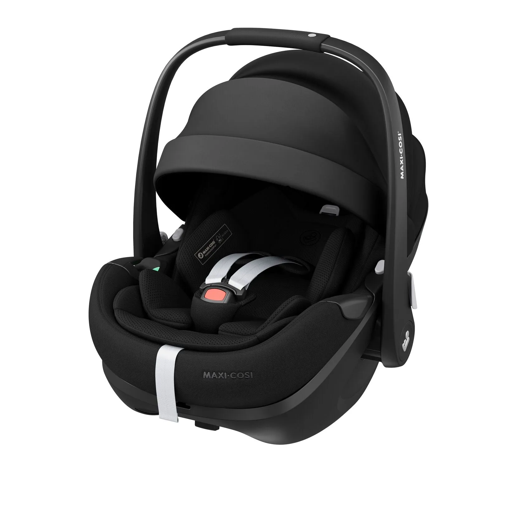 Maxi Cosi Fame Premium Travel System Bundle With Accessories, Pebble 360 Pro2 Car Seat and ISOFIX Base - Twillic Black