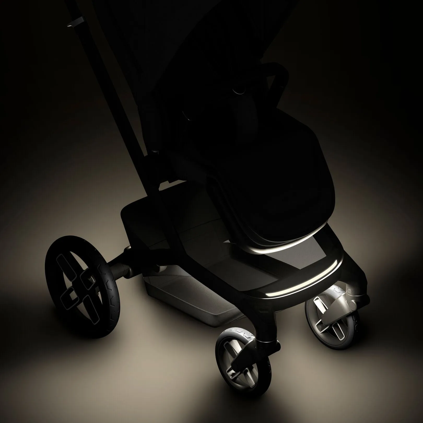 Maxi Cosi Fame Premium Travel System Bundle With Accessories, Pebble 360 Pro2 Car Seat and ISOFIX Base - Twillic Black