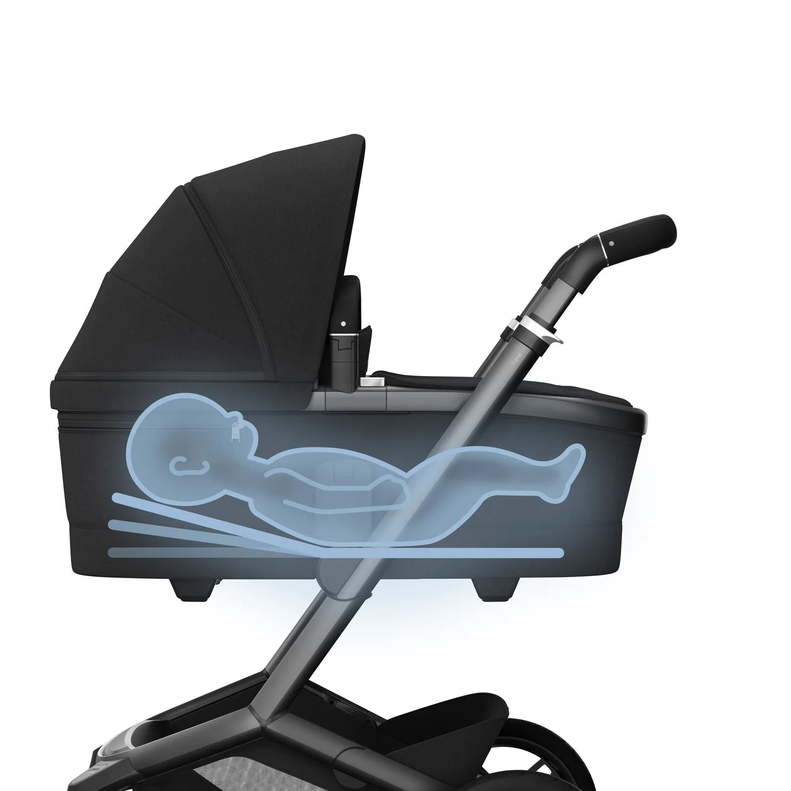Maxi Cosi Fame Premium Travel System Bundle With Accessories, Pebble 360 Pro2 Car Seat and ISOFIX Base - Twillic Black