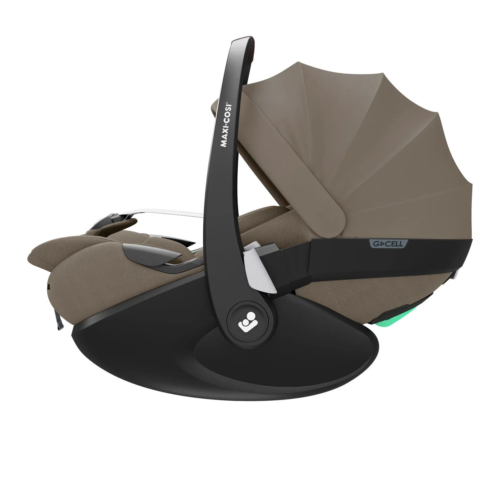 Maxi Cosi Fame Premium Travel System Bundle With Accessories, Pebble 360 Pro2 Car Seat and ISOFIX Base - Twillic Truffle