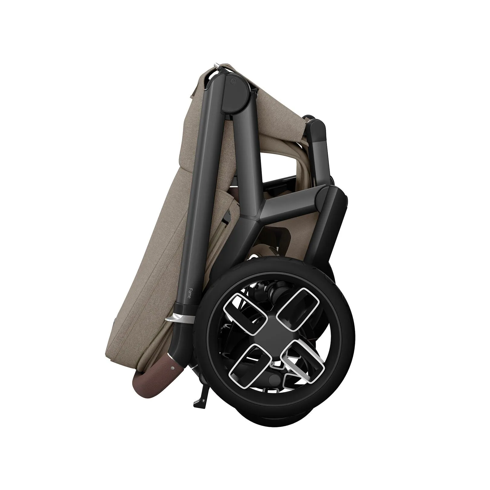 Maxi Cosi Fame Premium Travel System Bundle With Accessories, Pebble 360 Pro2 Car Seat and ISOFIX Base - Twillic Truffle