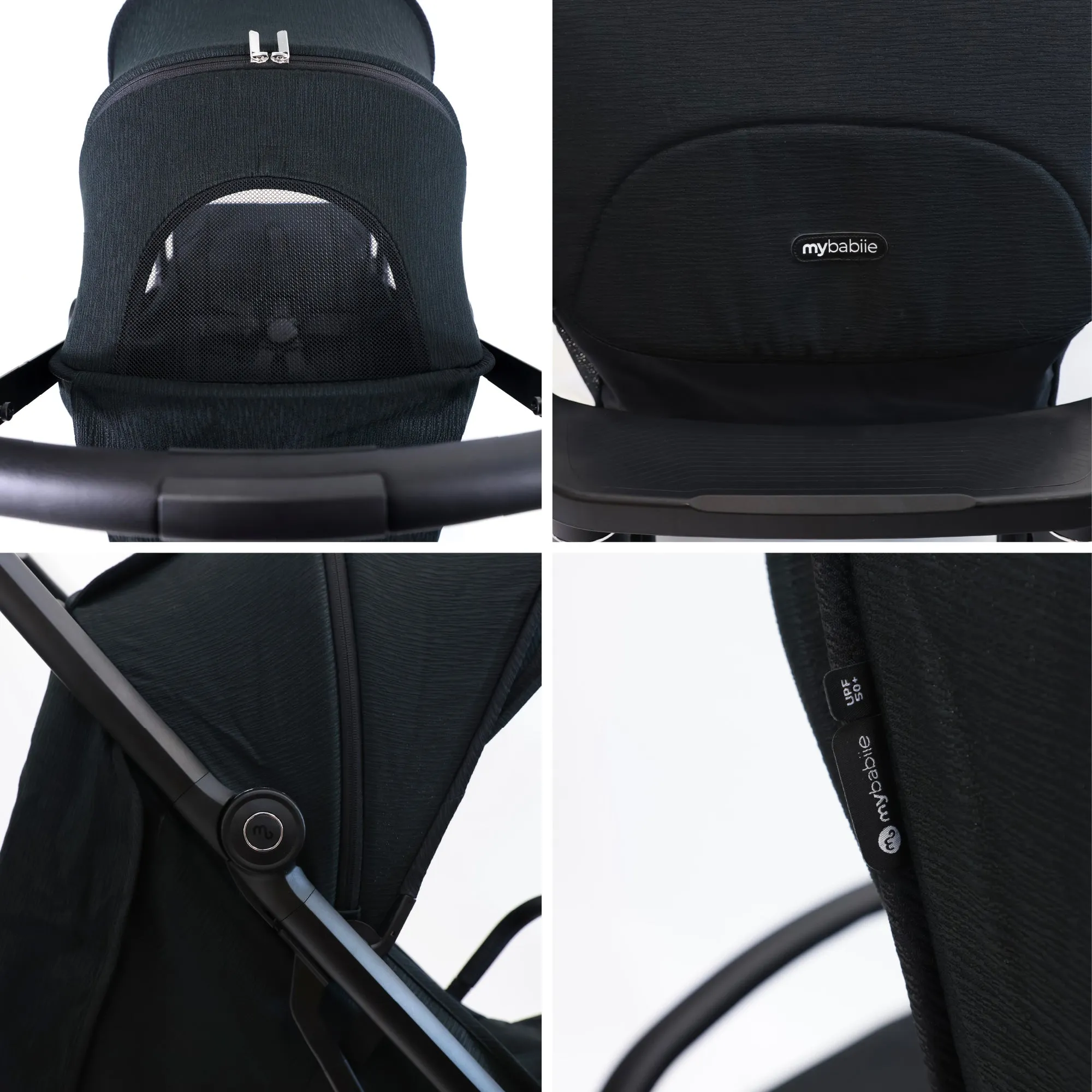 My Babiie MBX7 Compact Stroller - Black