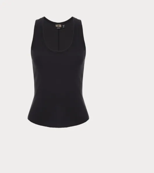 Nation LTD - Stella Tank Top - Jet Black