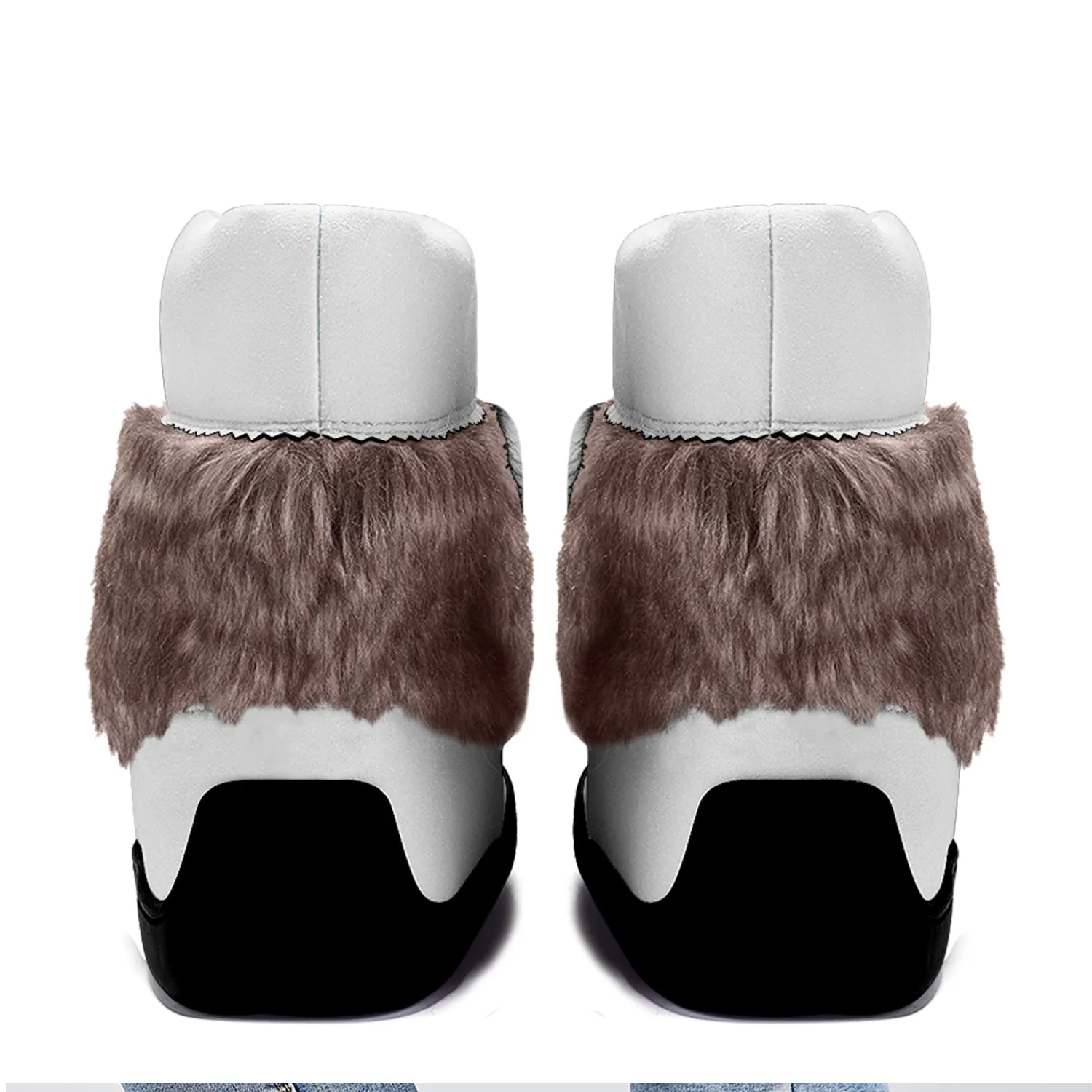 Nature's Nexus Leather MocLux Short Style with Fur