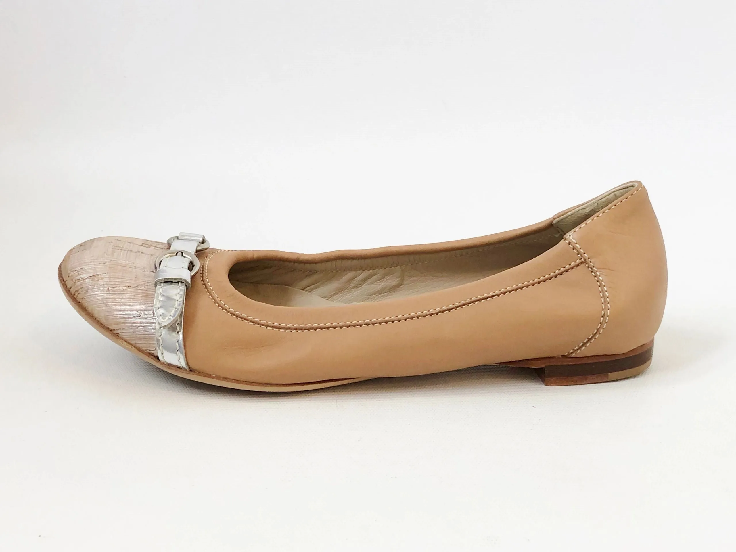 NEW Agl Ballet Flat Size 38 It (8 Us)