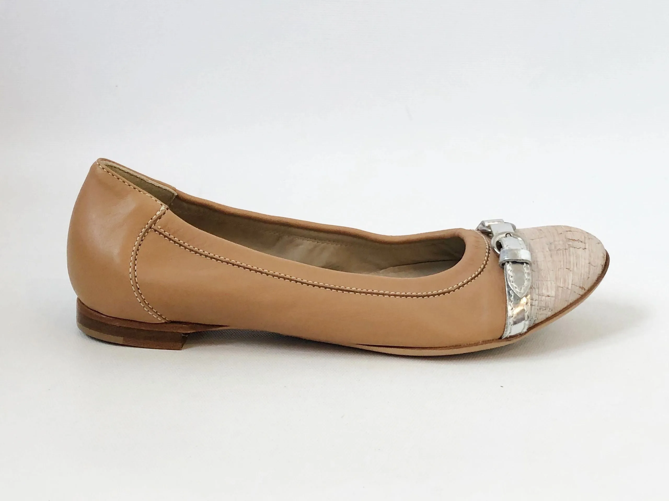 NEW Agl Ballet Flat Size 38 It (8 Us)