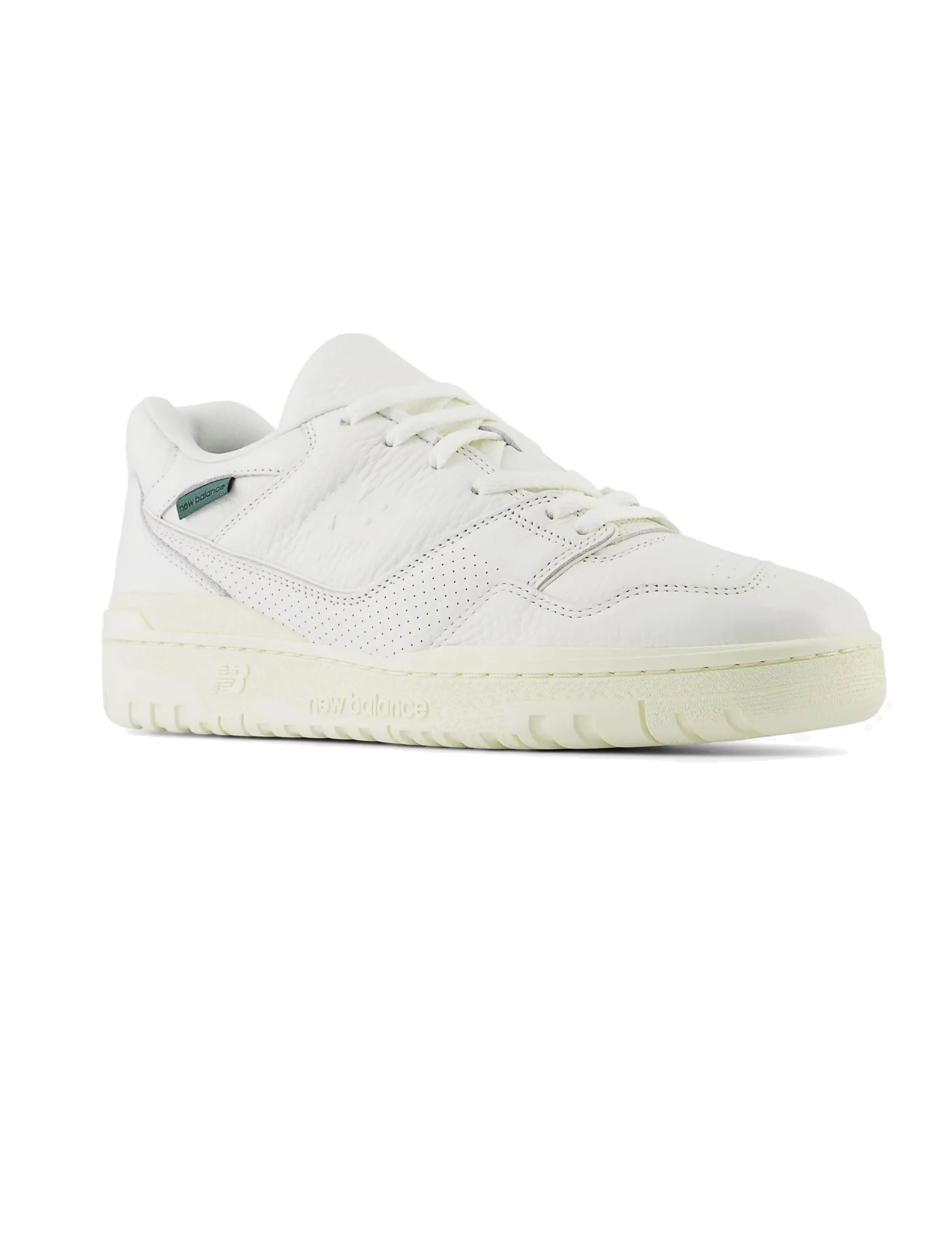 NEW BALANCE 550 PREMIUM LEATHER WHITE