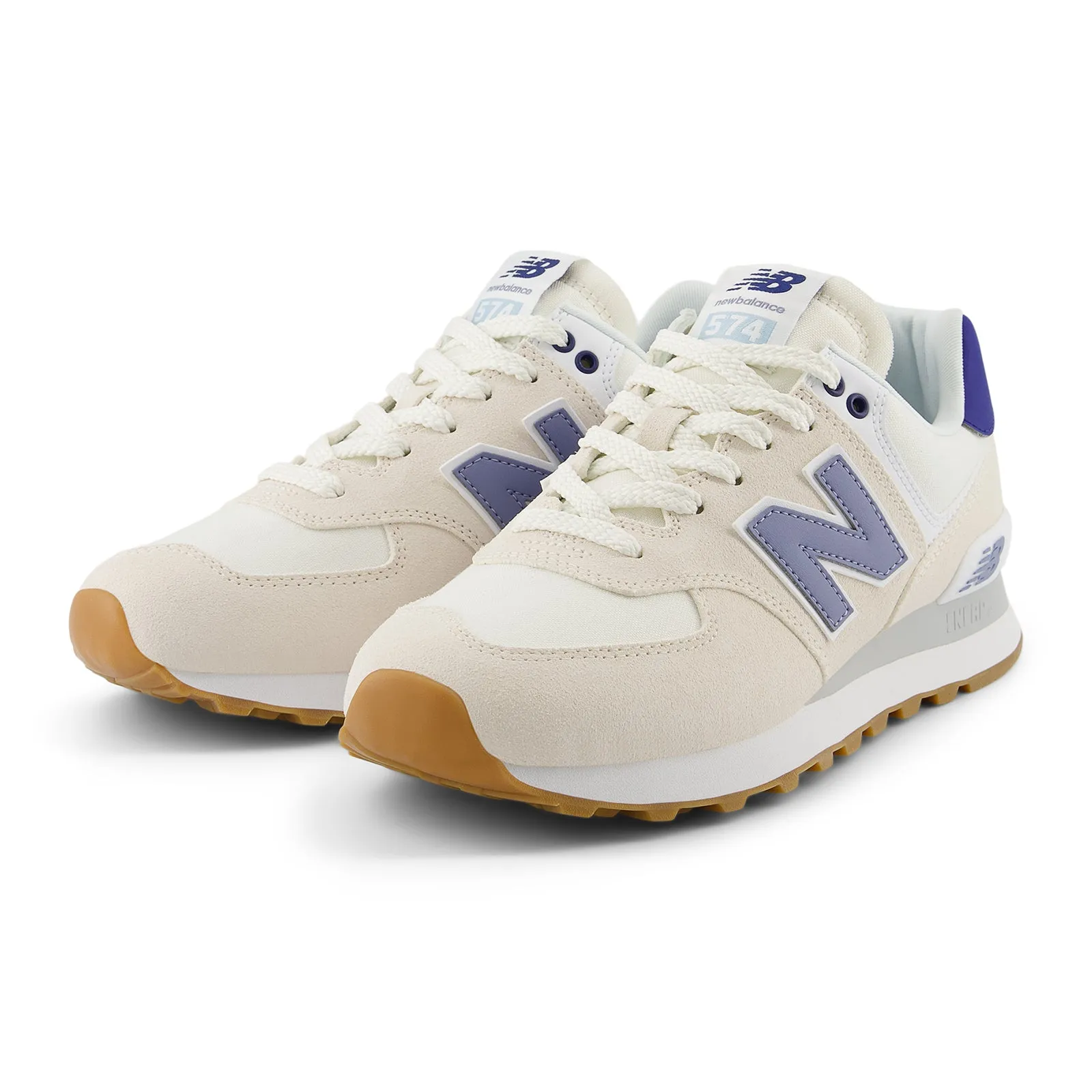 New Balance 574 Sneaker (Women) - Linen/Indigo