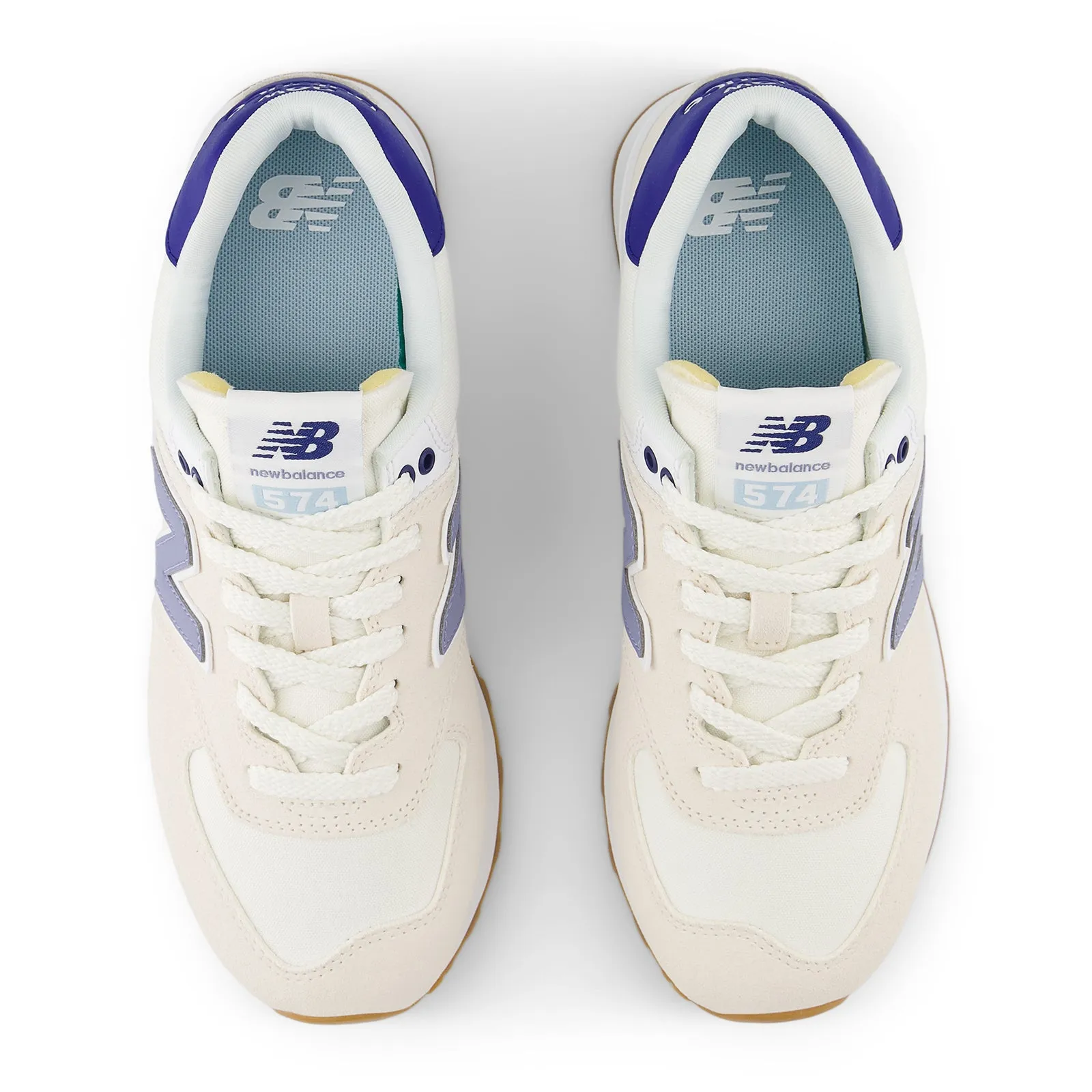 New Balance 574 Sneaker (Women) - Linen/Indigo