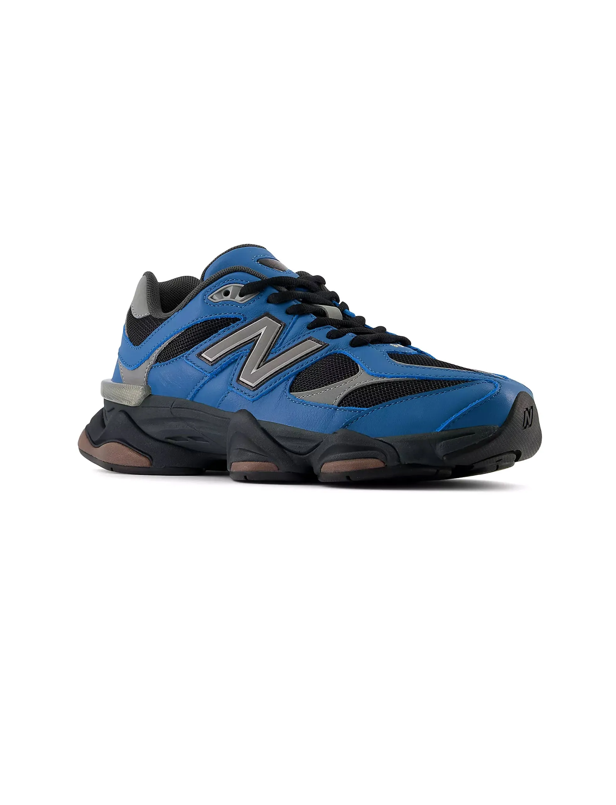 NEW BALANCE 9060 Blue agate with black and rich oak