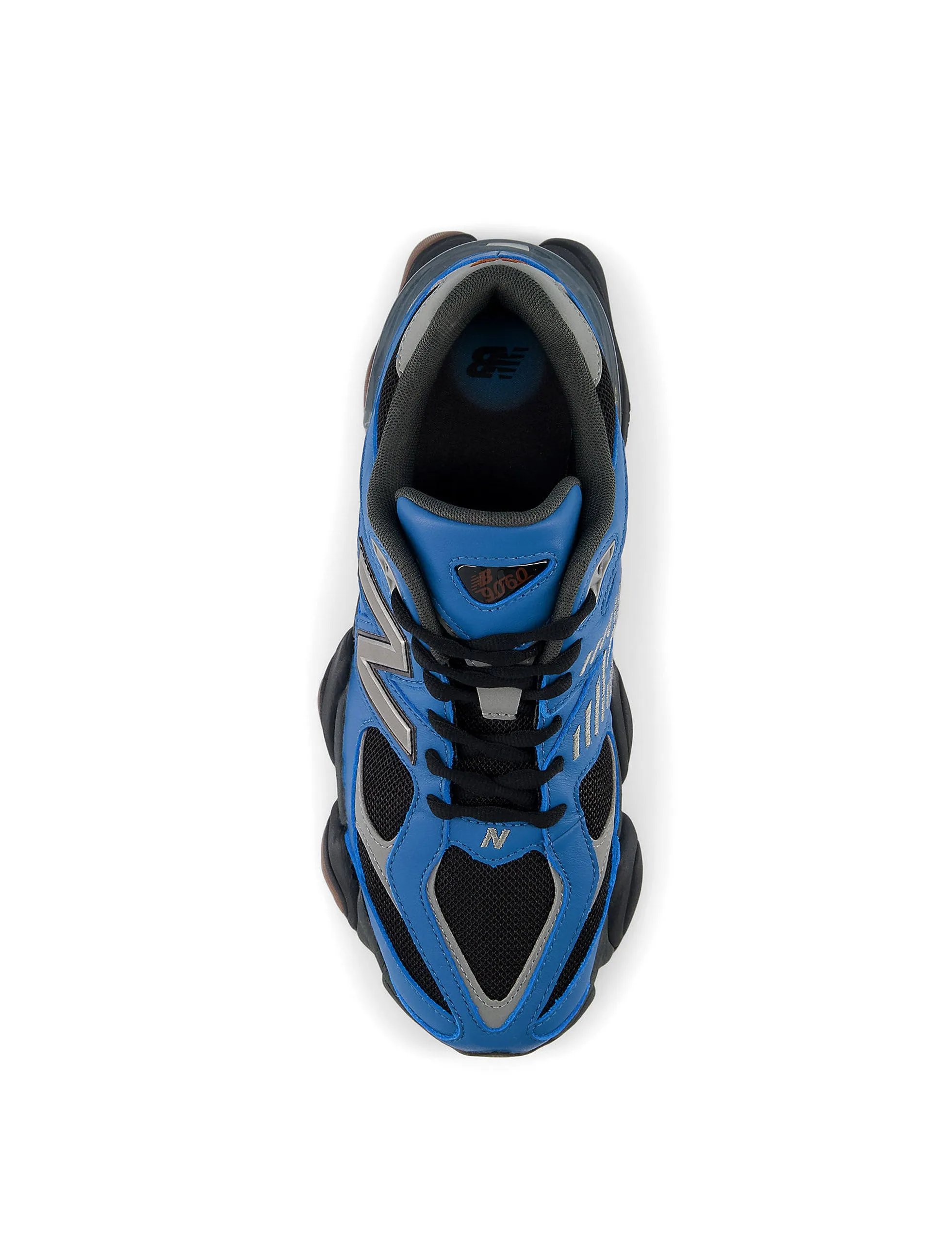 NEW BALANCE 9060 Blue agate with black and rich oak
