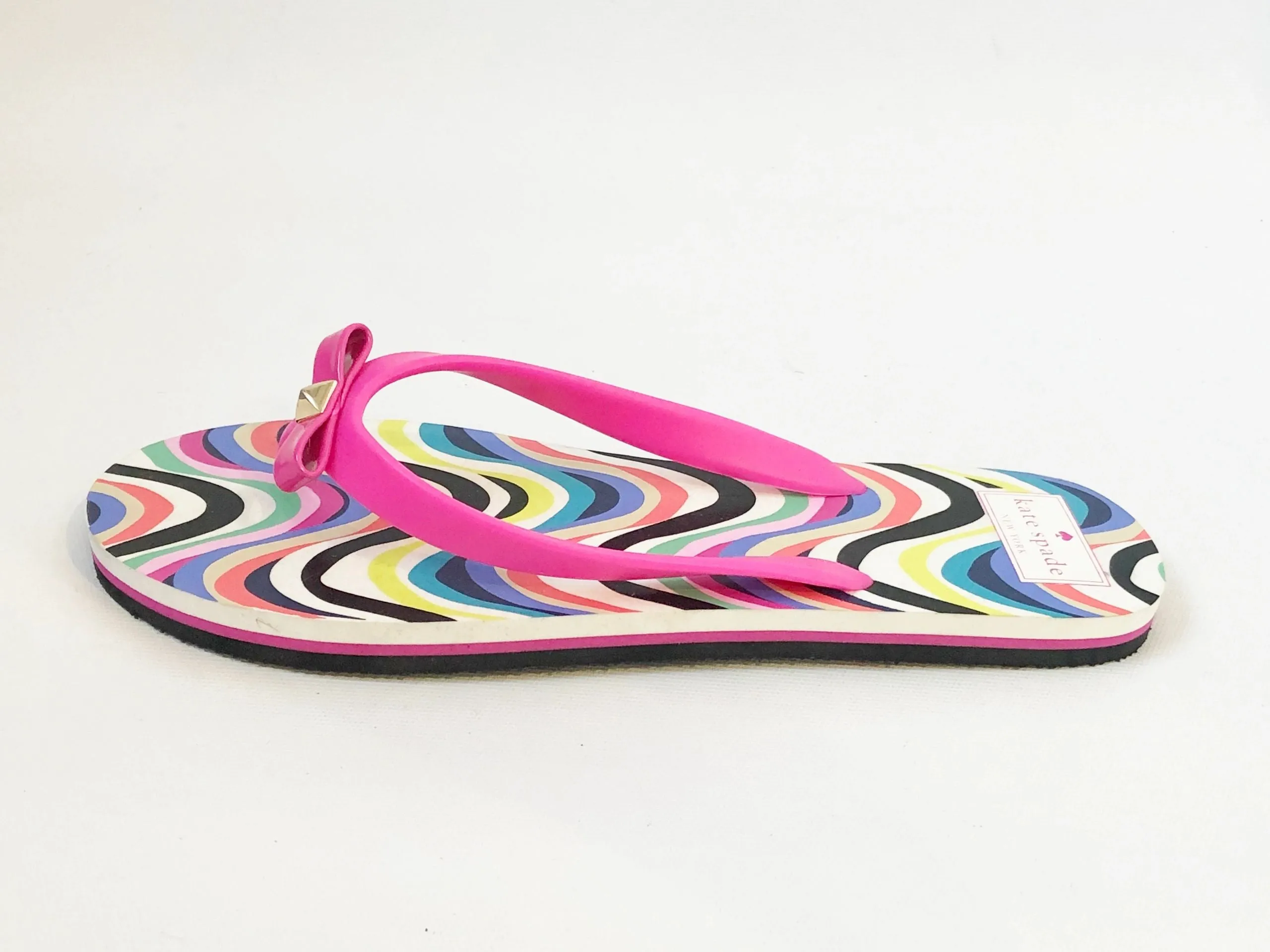 NEW Kate Spade NEW York Bow Flip-Flops Size 9