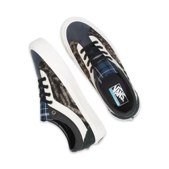 NEW Size 8 Mens Vans Bender Bold Ni Panther animal Black Lace Up Sneakers 500714
