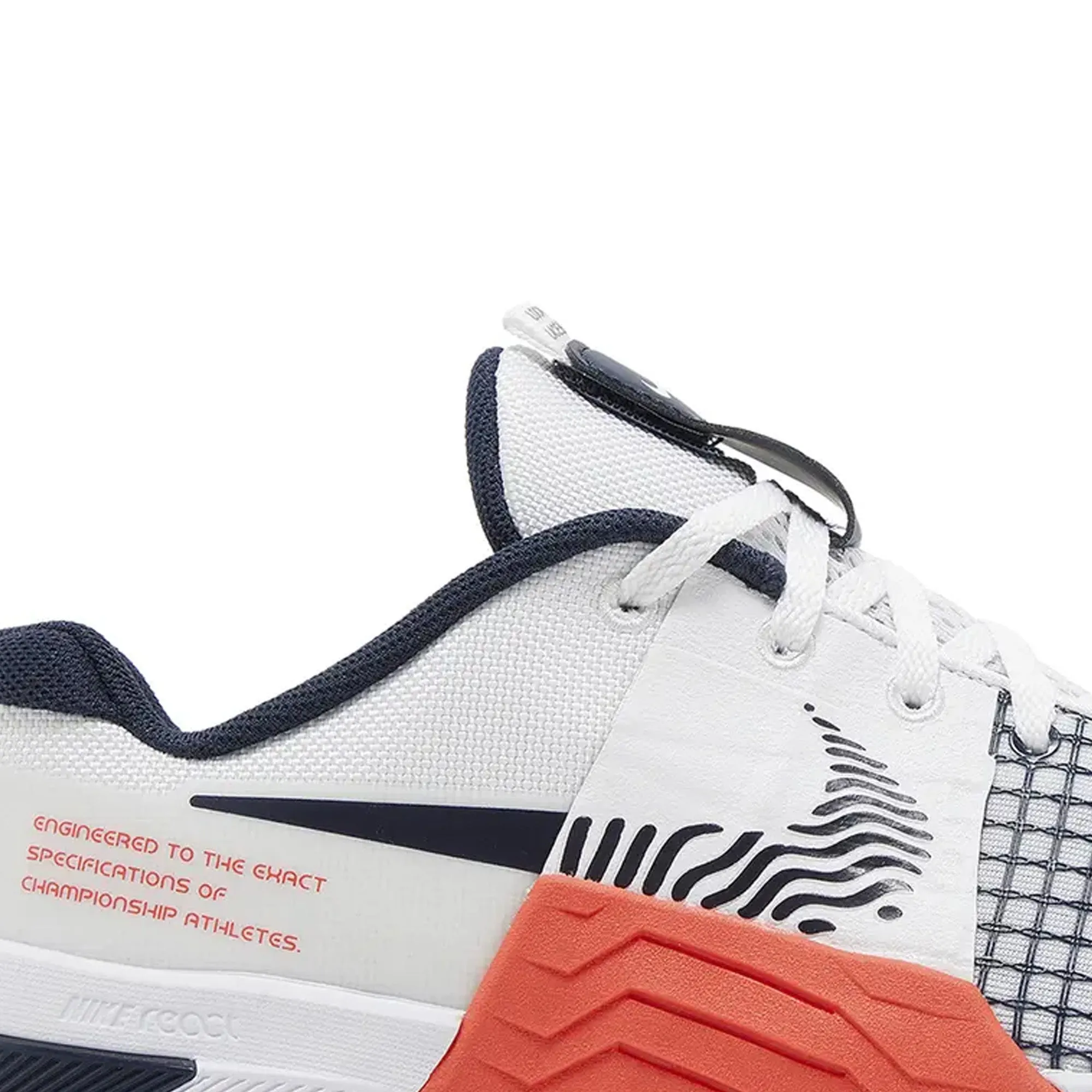 Nike Metcon 8 'White Obsidian Bright Crimson' (2023)