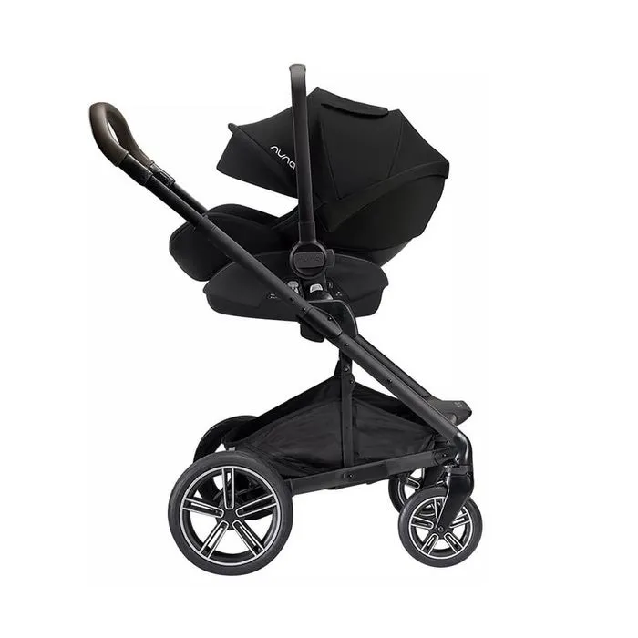 Nuna Mixx Next Travel System with ARRA Next Car Seat and ISOFIX Base - Caviar