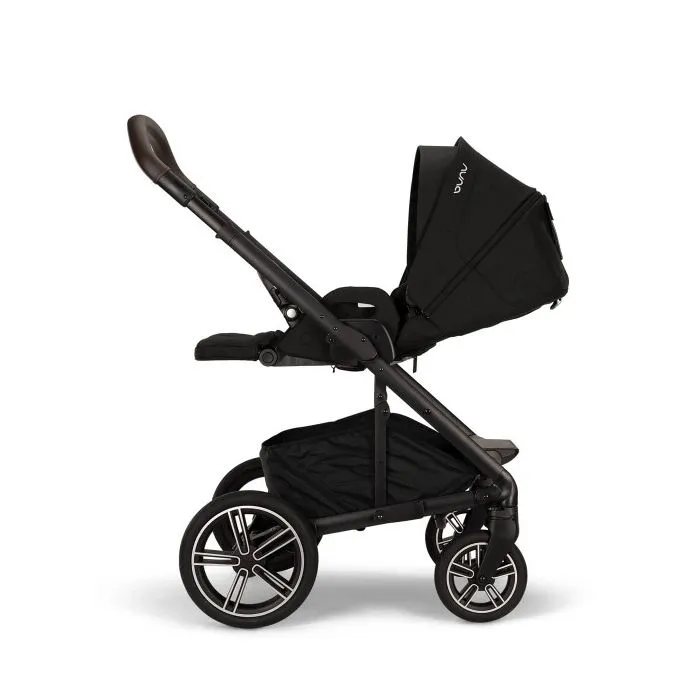 Nuna Mixx Next Travel System with ARRA Next Car Seat and ISOFIX Base - Caviar