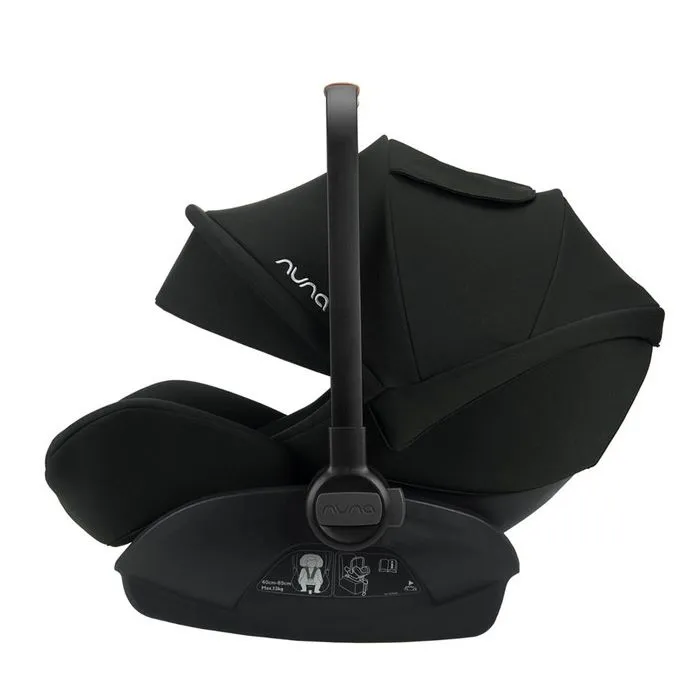 Nuna Mixx Next Travel System with ARRA Next Car Seat and ISOFIX Base - Caviar