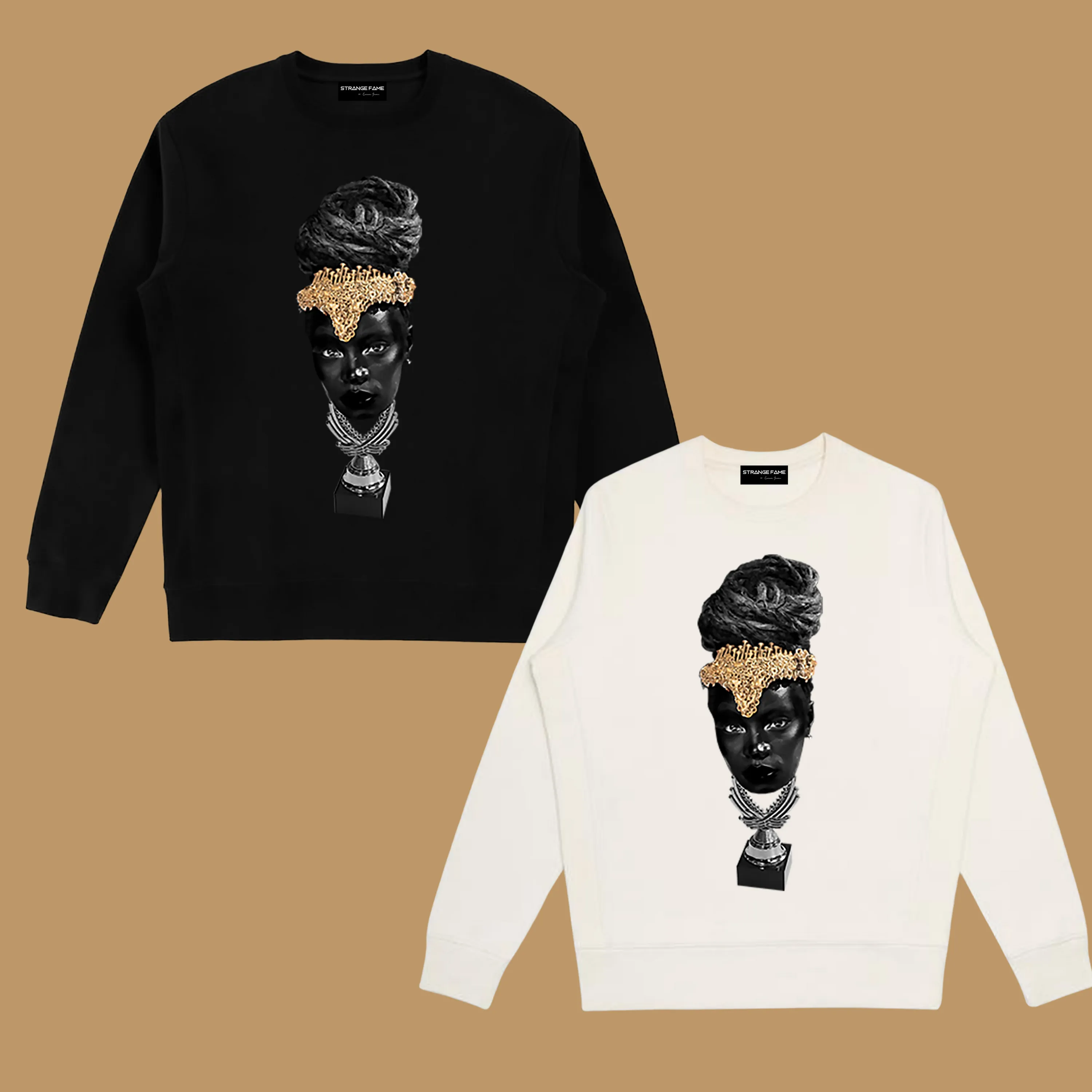 Nzinga Sweatshirt in Onyx