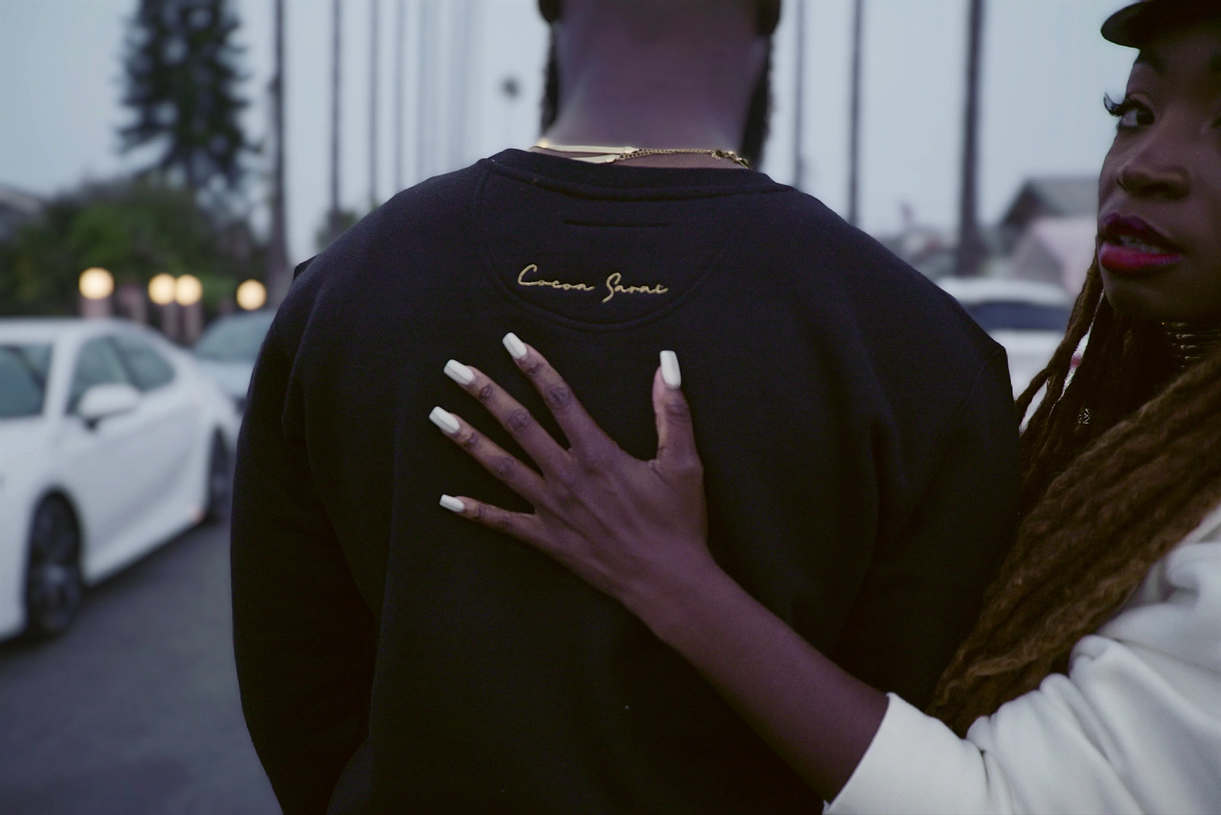 Nzinga Sweatshirt in Onyx
