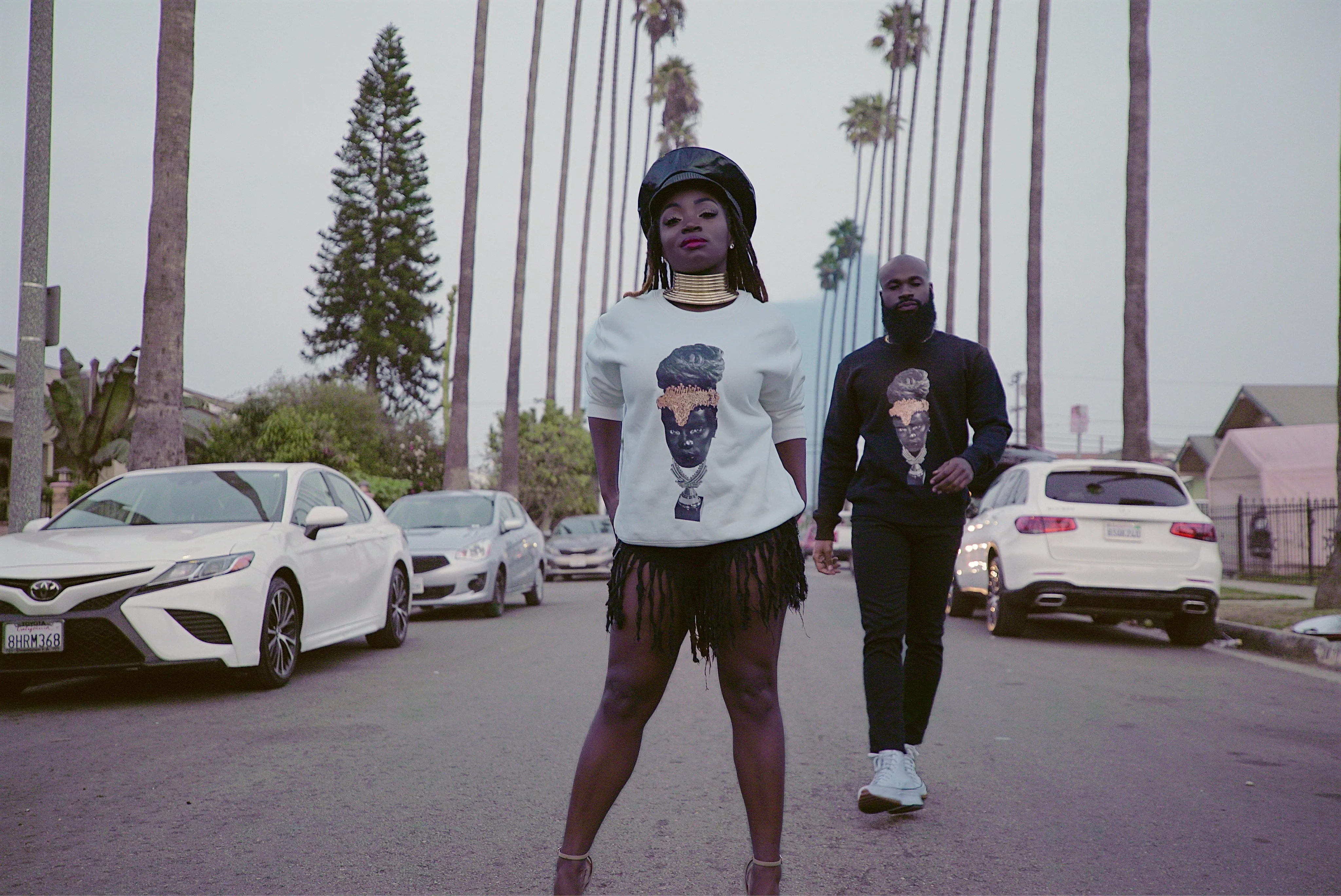 Nzinga Sweatshirt in Onyx