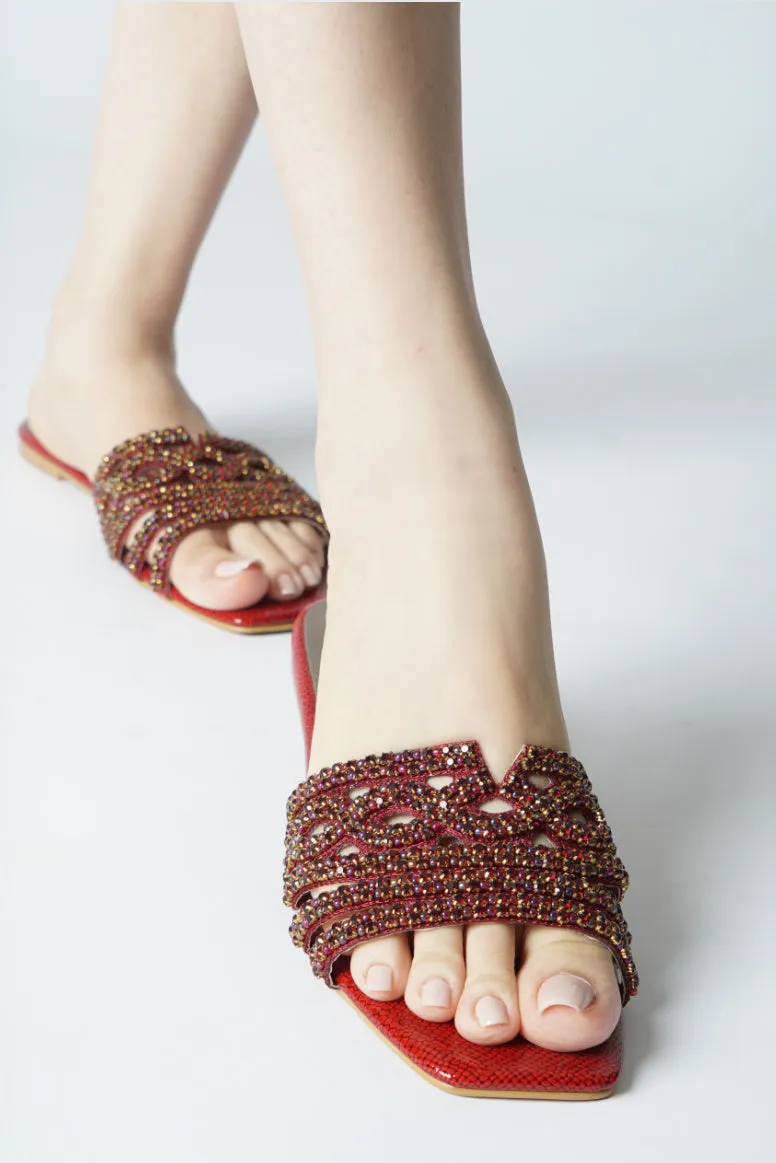 Omaha Flats  scarlet Red