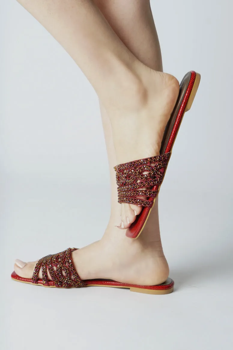 Omaha Flats  scarlet Red