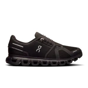 'On Running' Women's Cloud 6 WP - Black / Black
