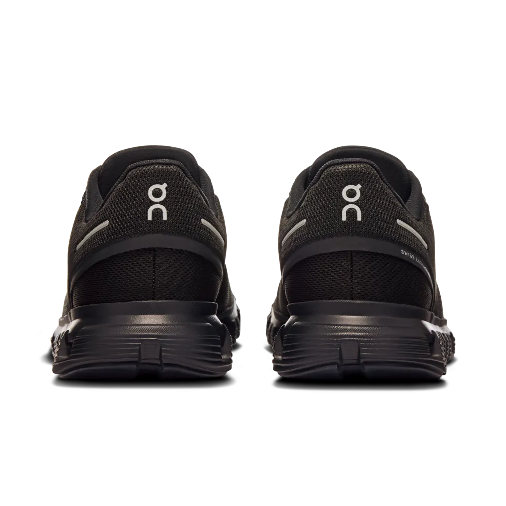 'On Running' Women's Cloud 6 WP - Black / Black