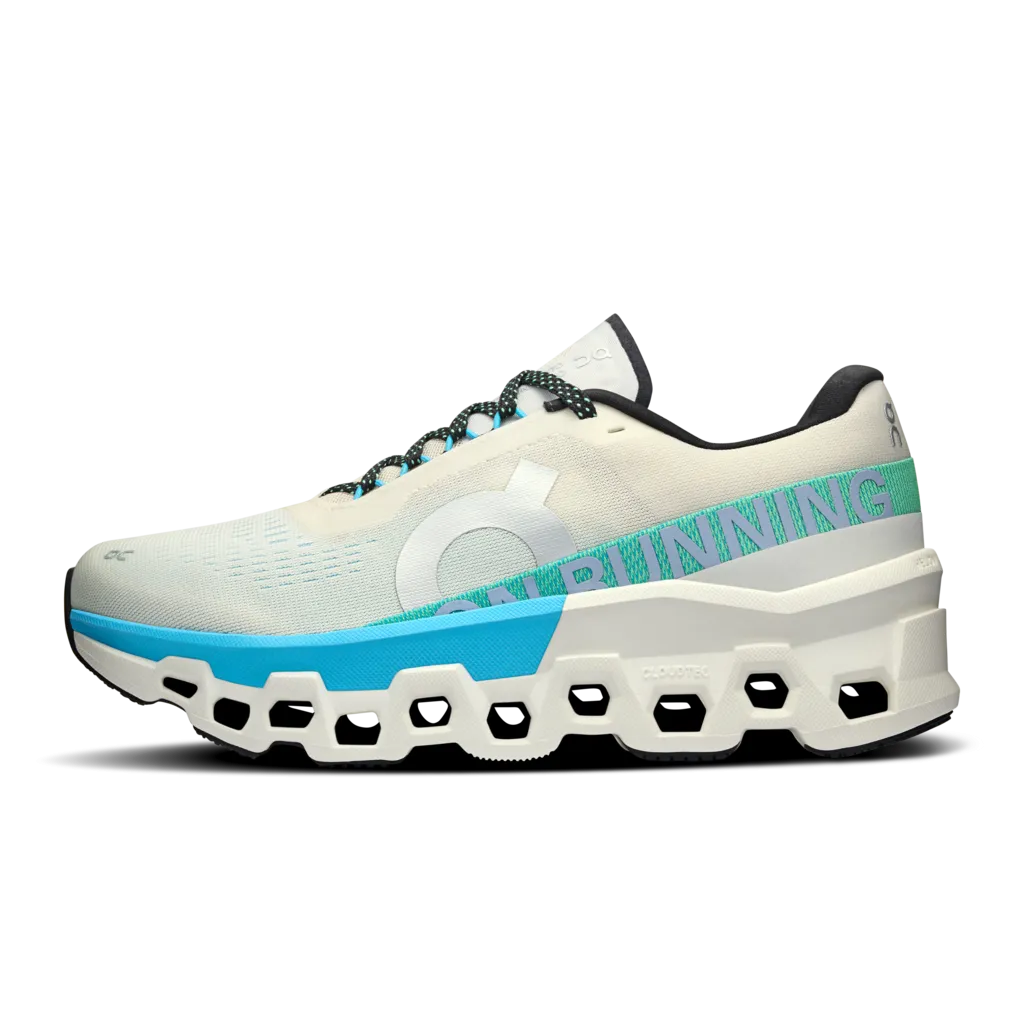 'On Running' Women's Cloudmopnster 2 - Cream / Horizon