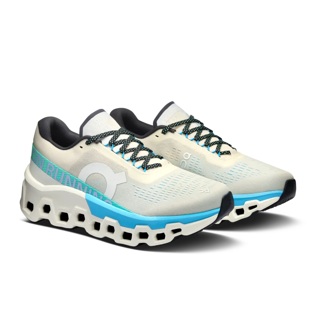 'On Running' Women's Cloudmopnster 2 - Cream / Horizon