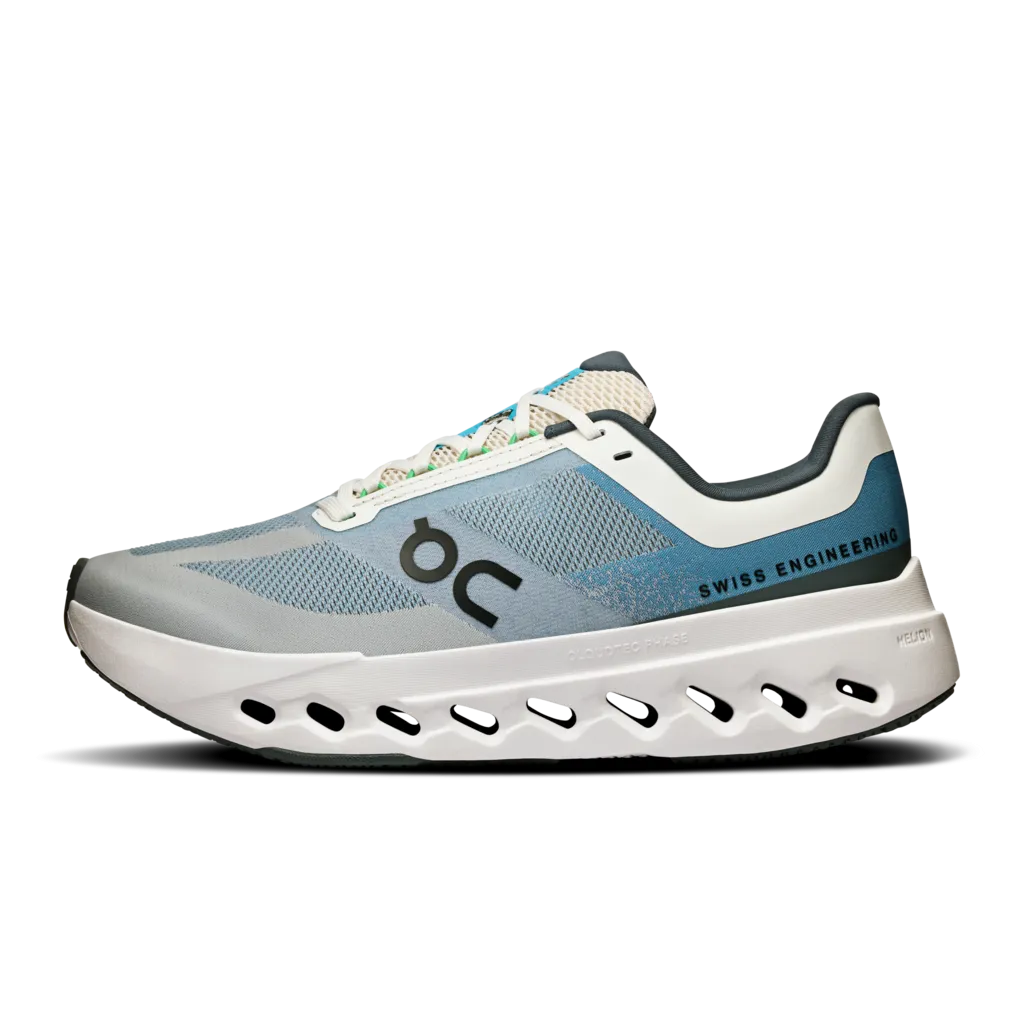 'On Running' Women's Cloudsurfer Next - Niagra / White