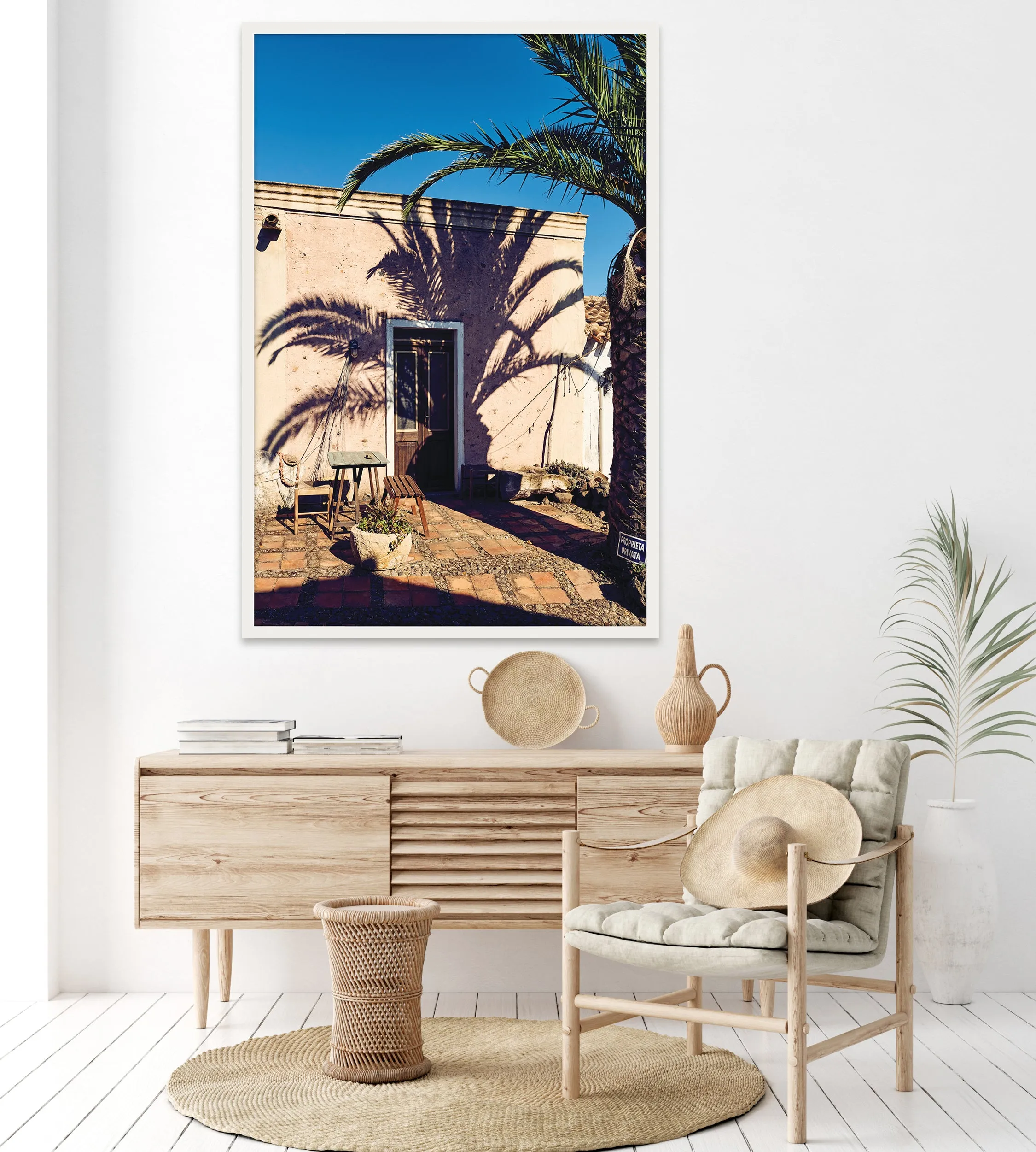 Palm Shadow