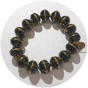 Pavé Antique Hematite Bracelet