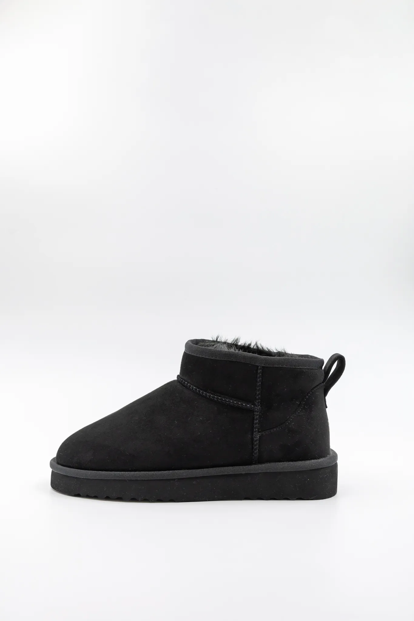 PAWJ Ultra Mini Boot | Black / Black Mink