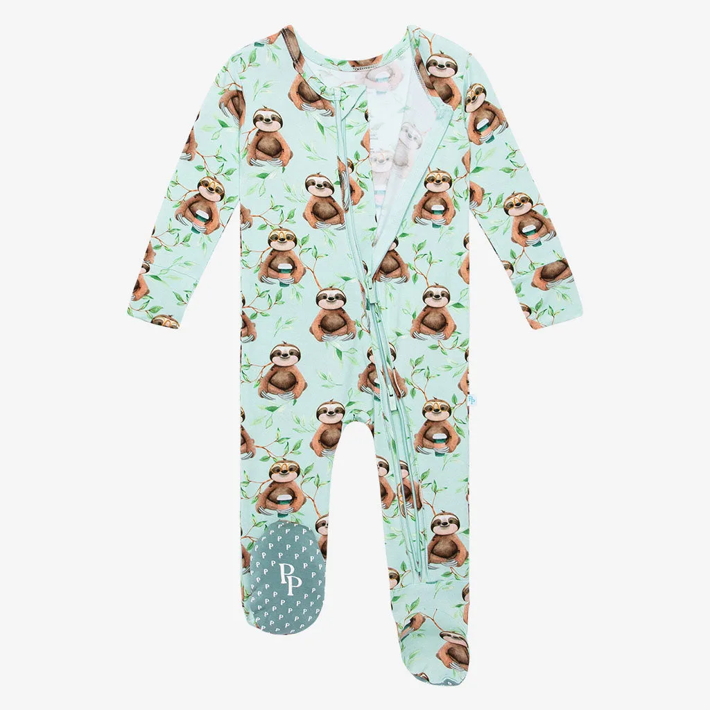 Posh Peanut Normandie Zippered Footie