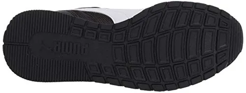 PUMA ST Runner Hook and Loop Sneaker (Black/White/Grey)