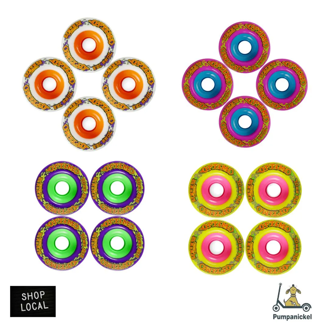 Remember Collective Optimo Wheels 70mm 76a – Pink