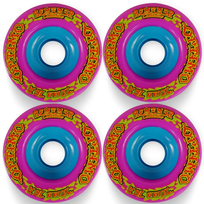 Remember Collective Optimo Wheels 70mm 76a – Pink